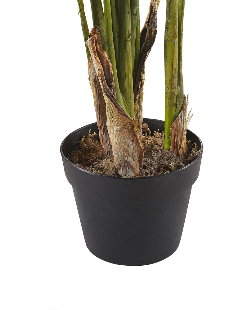 Beliani Dirbtinis augalas STRELITZIA TREE 115 cm žalias