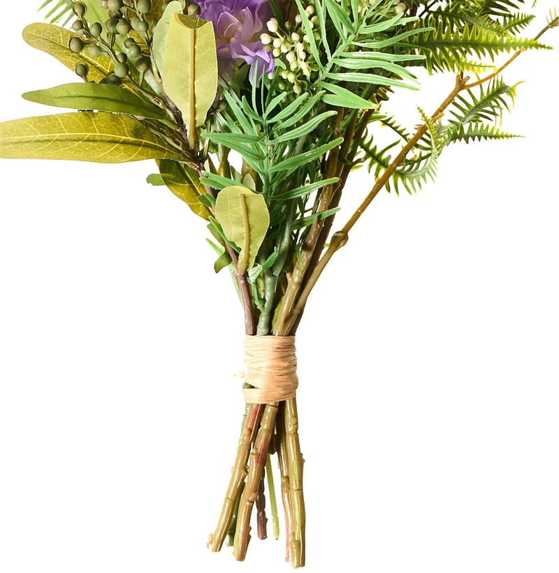 Beliani Dirbtinių gėlių puokštė ACHETE 80 cm, spalvota