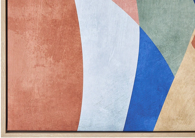 Beliani Drobė BITETTO Moteriškas motyvas 63 x 99 cm spalvotas
