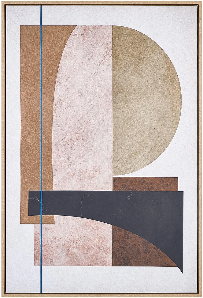 Beliani Drobės paveikslas RUFFANO 63 x 93 cm, abstraktus motyvas, spalvingas