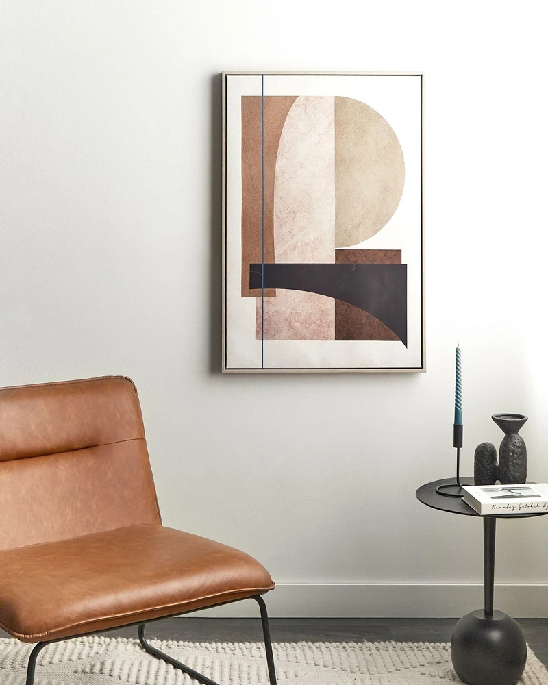 Beliani Drobės paveikslas RUFFANO 63 x 93 cm, abstraktus motyvas, spalvingas