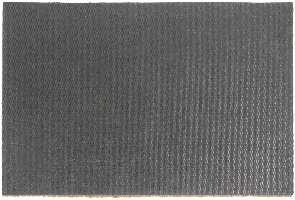 Beliani Durų kilimėlis CLARK žydras 50 x 80 cm Triušis kokoso pluoštas