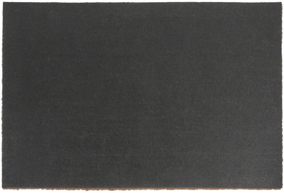 Beliani Durų kilimėlis ILLIAMNA spalvotas 40 x 60 cm gėlių raštas kokoso pluoštas