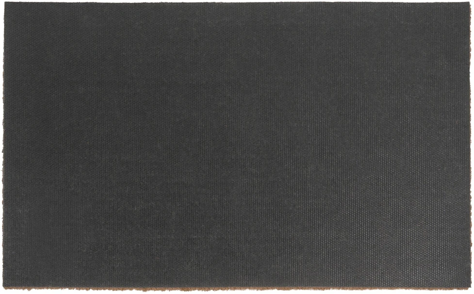 Beliani Durų kilimėlis ILLIAMNA spalvotas 45 x 75 cm su gėlių raštu, kokoso pluoštas