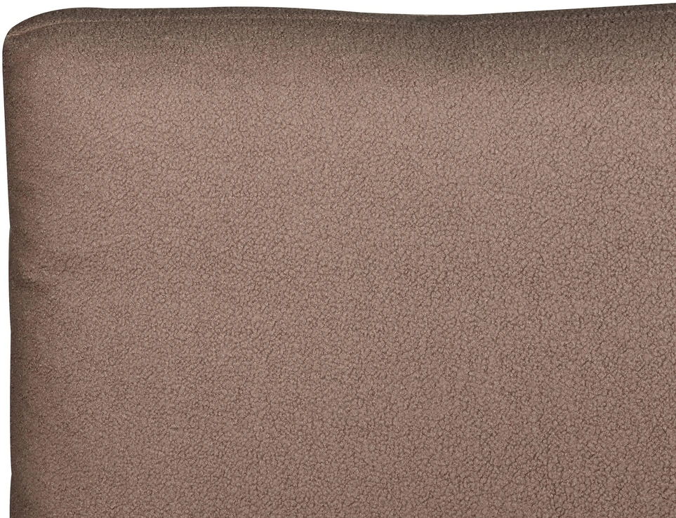 Beliani Dviejų asmenų lova MELLE 140 x 200 cm, ruda