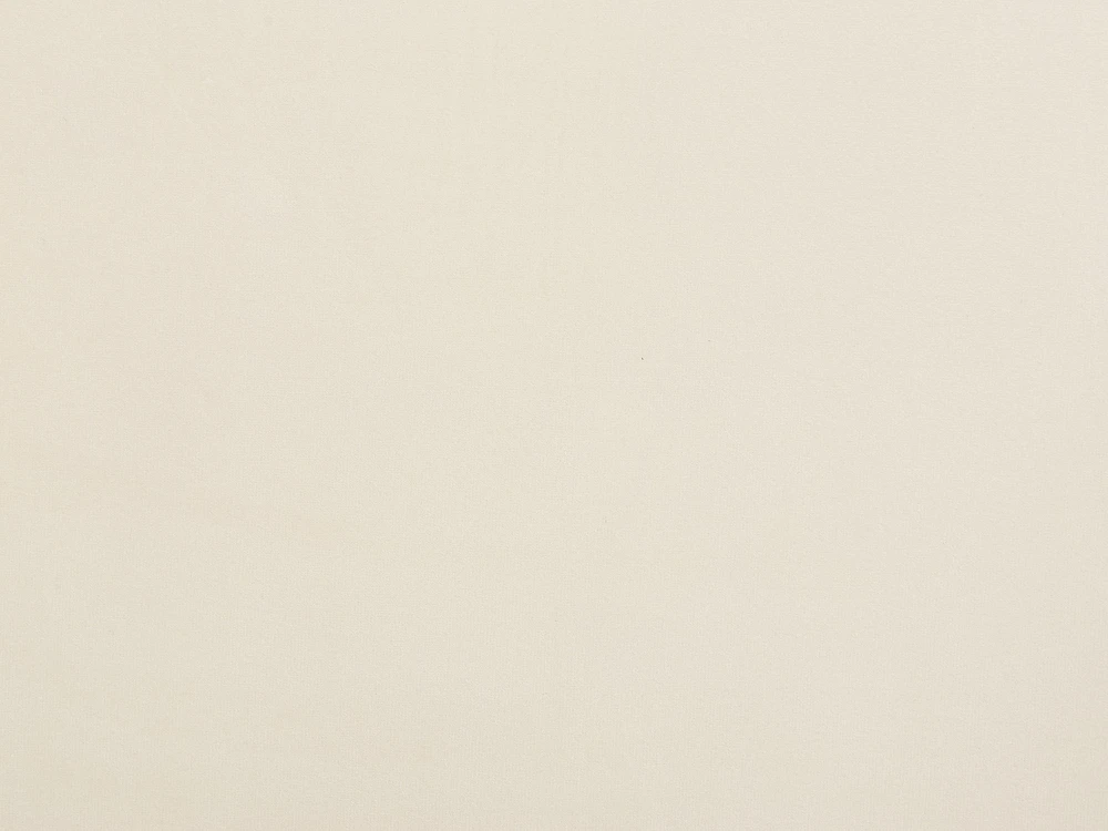 Beliani Dviejų asmenų lova veliūrinė ARETTE 160 x 200 cm šviesiai smėlio spalvos
