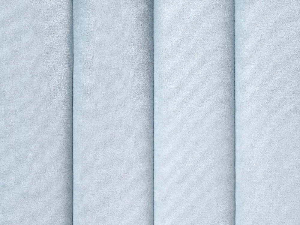 Beliani Dviejų dalių veliūrinė lova LUNAN 120 x 200 cm, mėlyna