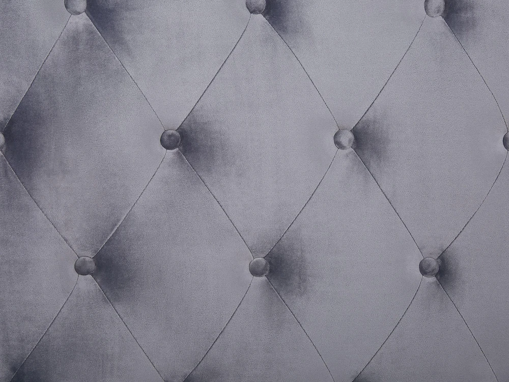 Beliani Dvigulė lova Forbach, 180 x 200 cm, pilka