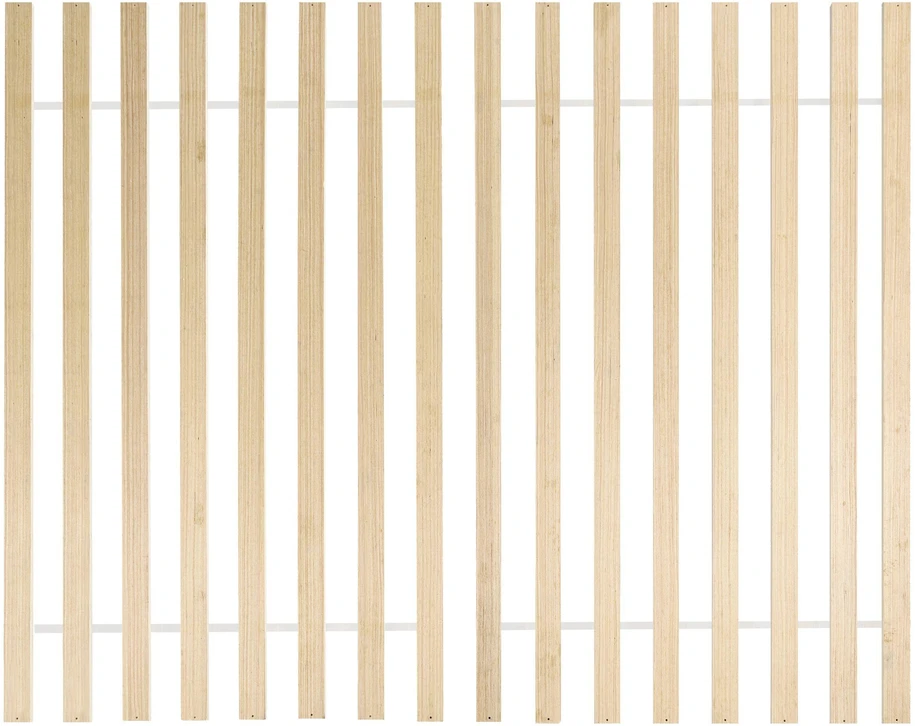 Beliani Dvigulė lova iš pušies medienos ECHALLON 160 x 200 cm šviesiai ruda