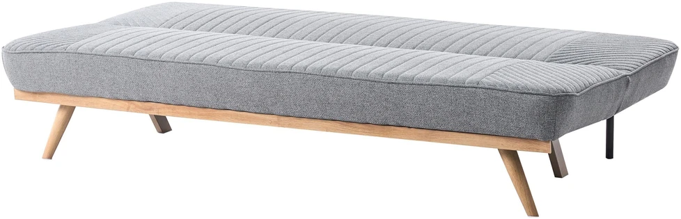 Beliani Dvivietė išskleidžiama sofa KALFAFEL, pilka