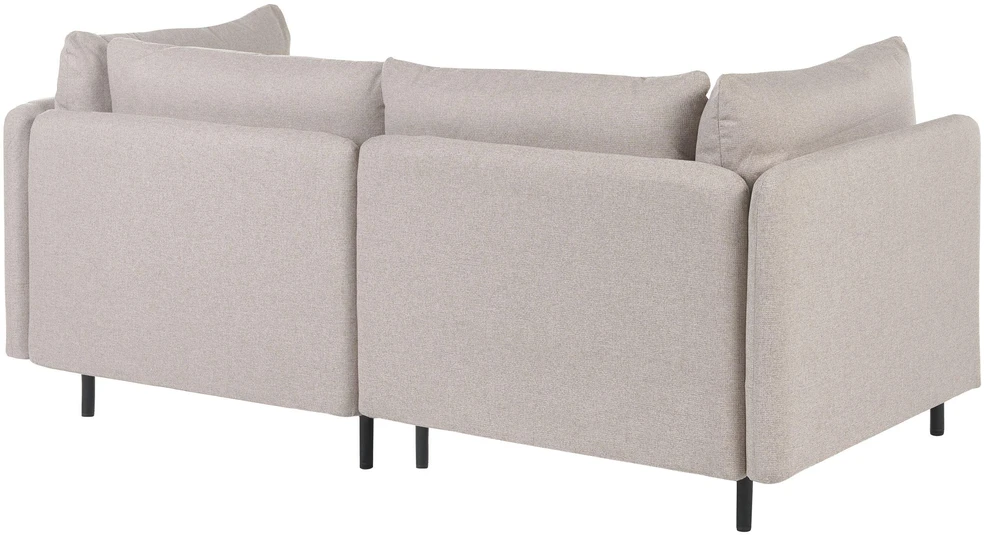 Beliani Dvivietė modulinė sofa EGERIS, smėlio spalvos