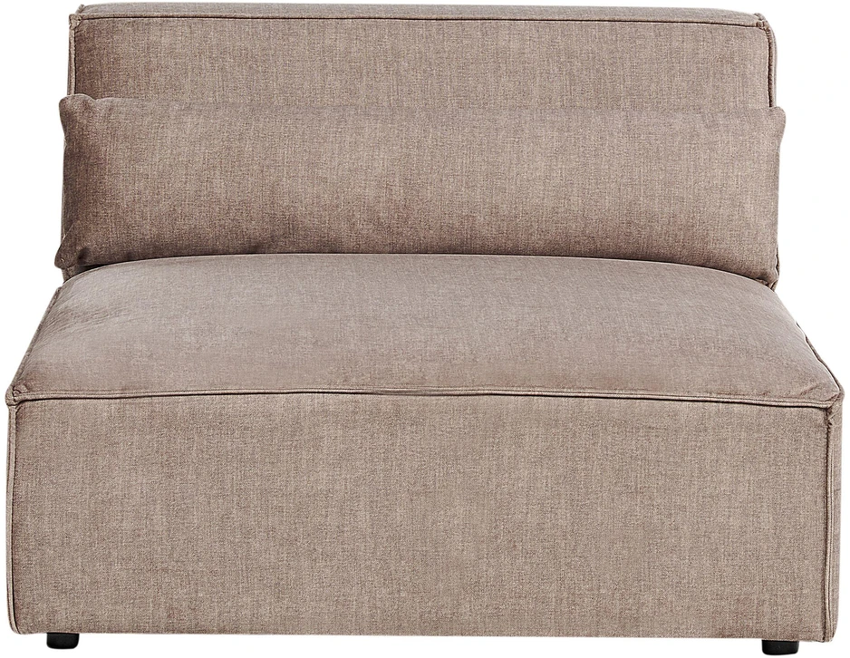 Beliani Dvivietė modulinė sofa HELLNAR, šviesiai ruda