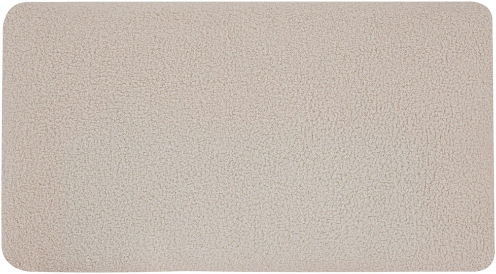 Beliani Dvivietė modulinė sofa KIVVIK Bouclé, smėlio spalvos