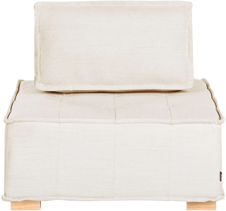 Beliani Dvivietė modulinė sofa TIBRO, balkšva