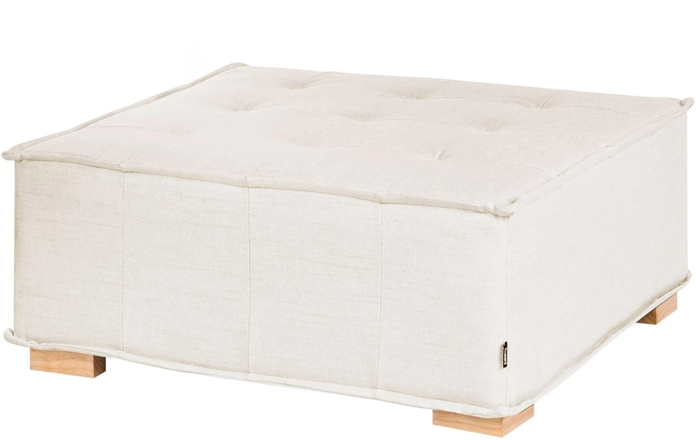Beliani Dvivietė modulinė sofa TIBRO, balkšva