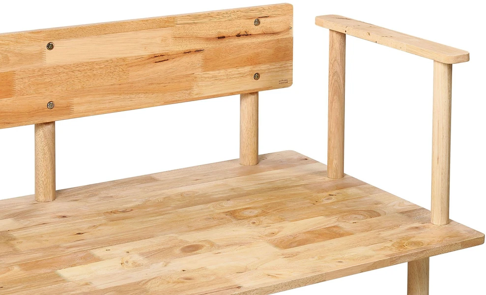 Beliani Dvivietė sofa ASKER Boucle tamsiai žalia