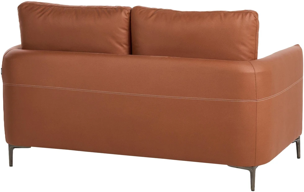 Beliani Dvivietė sofa CILENS, aukso rudos spalvos