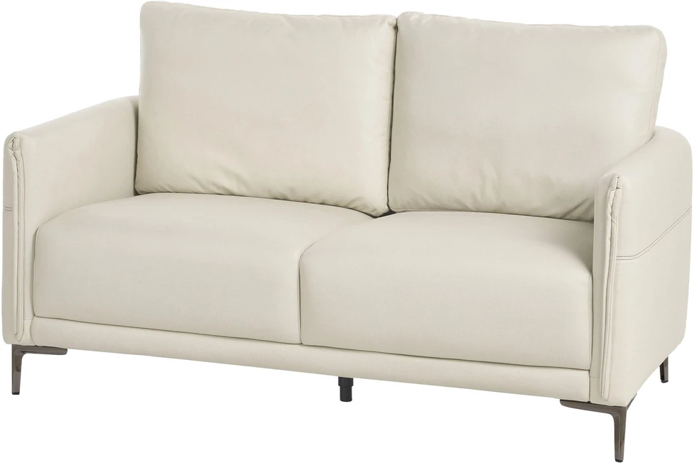 Beliani Dvivietė sofa CILENS, šviesiai smėlio spalvos