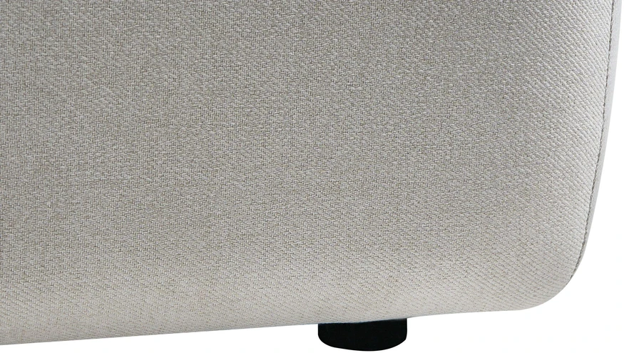 Beliani Dvivietė sofa ELVA, kreminė balta
