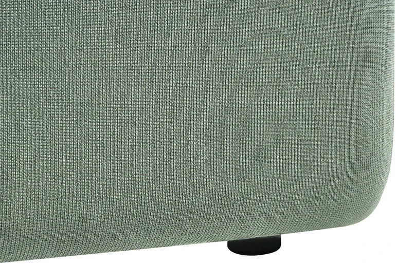 Beliani Dvivietė sofa ELVA šviesiai žalia