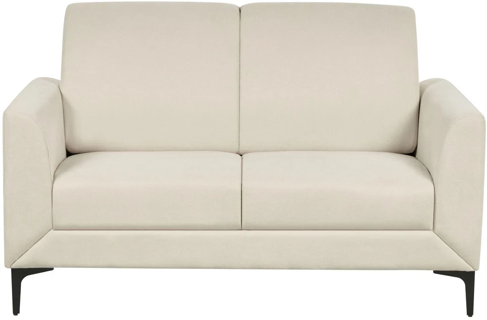 Beliani Dvivietė sofa FENES, smėlio spalvos
