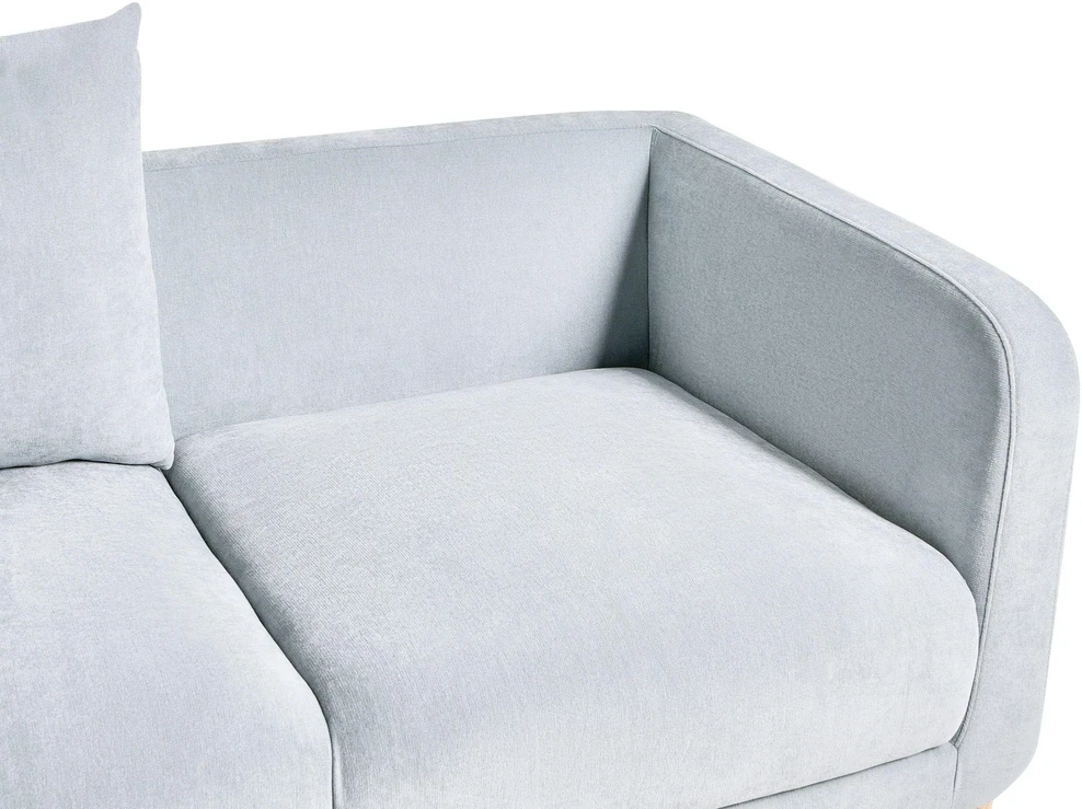 Beliani Dvivietė sofa GIMO, šenilinė, dangaus mėlynumo