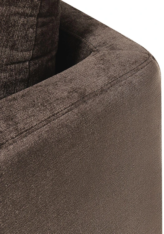 Beliani Dvivietė sofa GIMO, šenilinė, tamsiai ruda