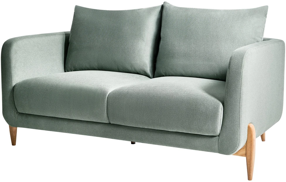 Beliani Dvivietė sofa GIMO šviesiai žalia