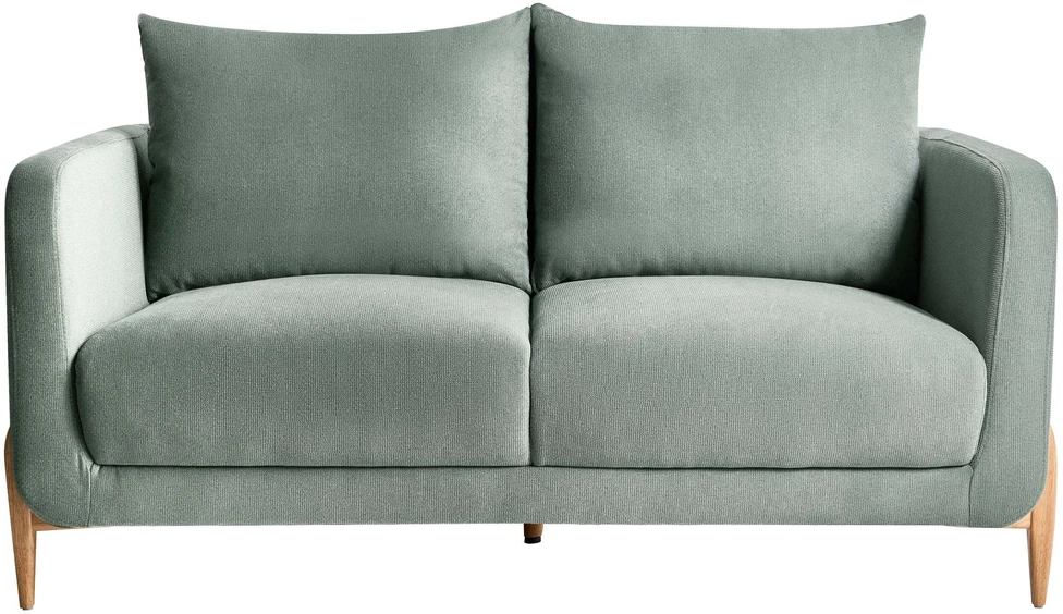 Beliani Dvivietė sofa GIMO šviesiai žalia