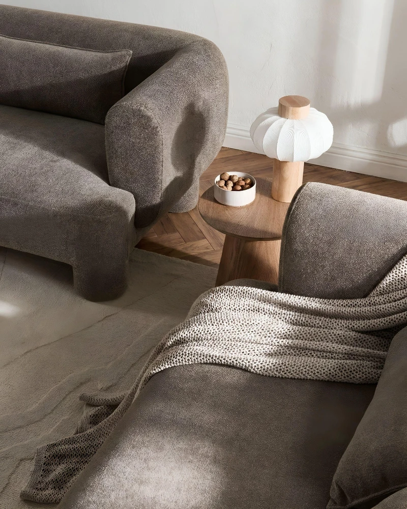 Beliani Dvivietė sofa HOGBO Ruda