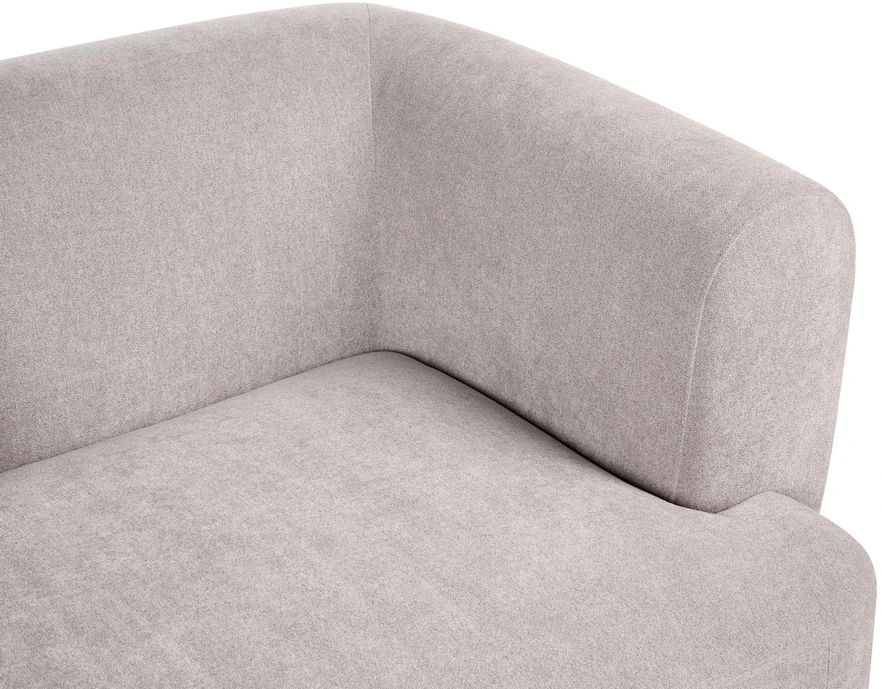 Beliani Dvivietė sofa HOGBO smėlio spalvos