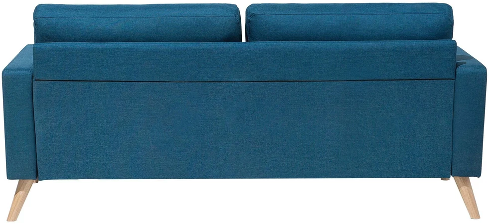 Beliani Dvivietė sofa KALMAR, jūros mėlynumo