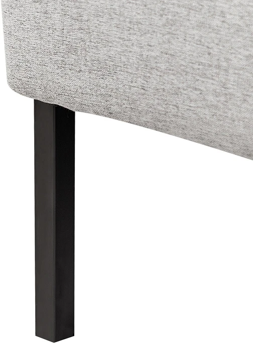 Beliani Dvivietė sofa LAHTI pilka