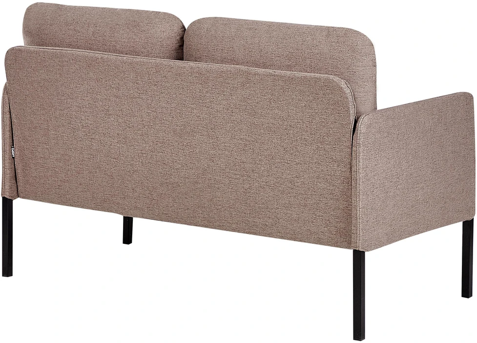 Beliani Dvivietė sofa LAHTI šviesiai ruda