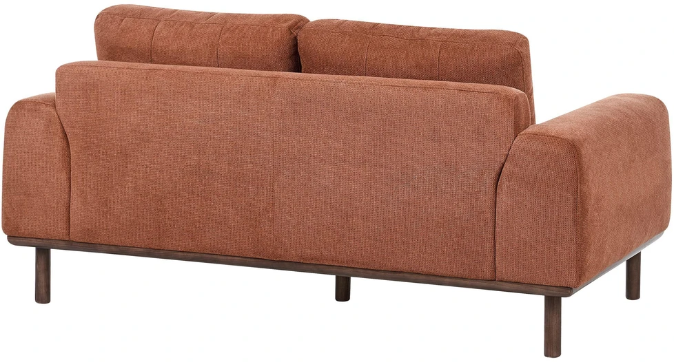 Beliani Dvivietė sofa LAURILA auksinės rudos spalvos