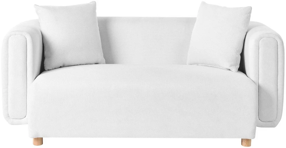 Beliani Dvivietė sofa LILLEROD, balta
