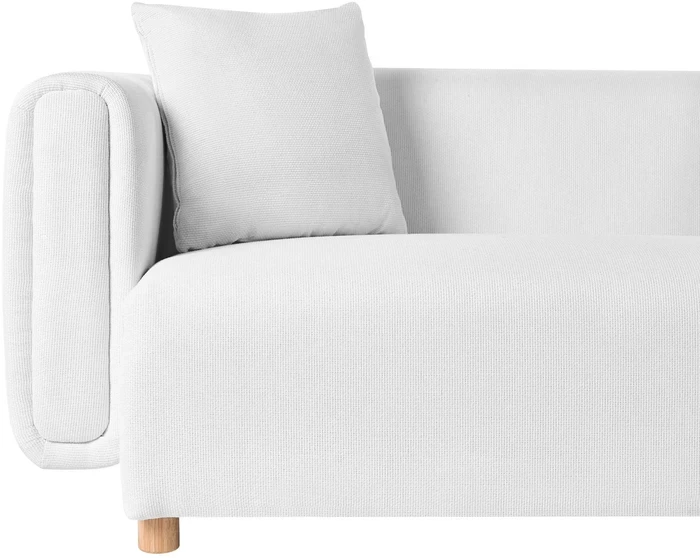 Beliani Dvivietė sofa LILLEROD, balta