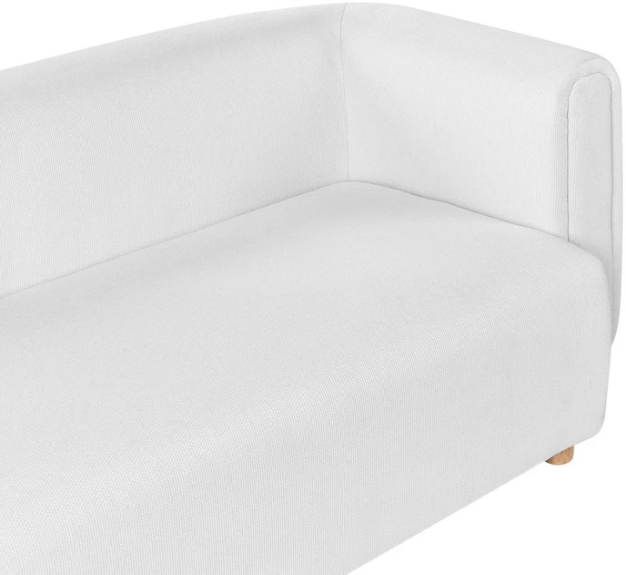 Beliani Dvivietė sofa LILLEROD, balta
