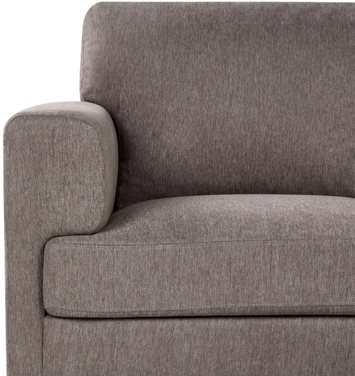Beliani Dvivietė sofa LOUSTO, ruda
