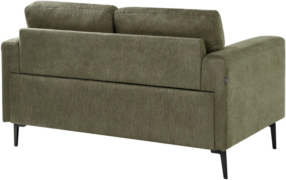 Beliani Dvivietė sofa LOUSTO, žalia