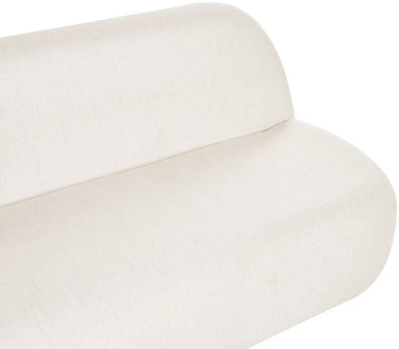 Beliani Dvivietė sofa LOVBERG, balkšva