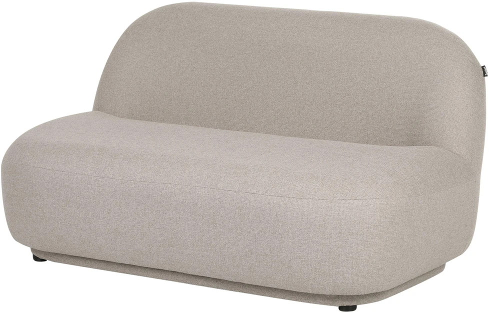 Beliani Dvivietė sofa LOVBERG, smėlio spalvos