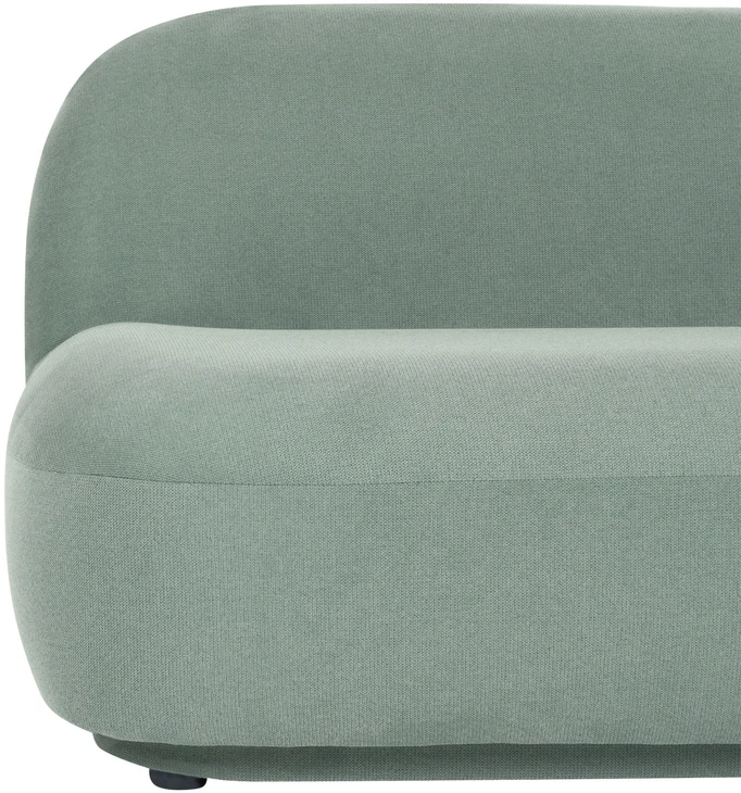 Beliani Dvivietė sofa LOVBERG šviesiai žalia