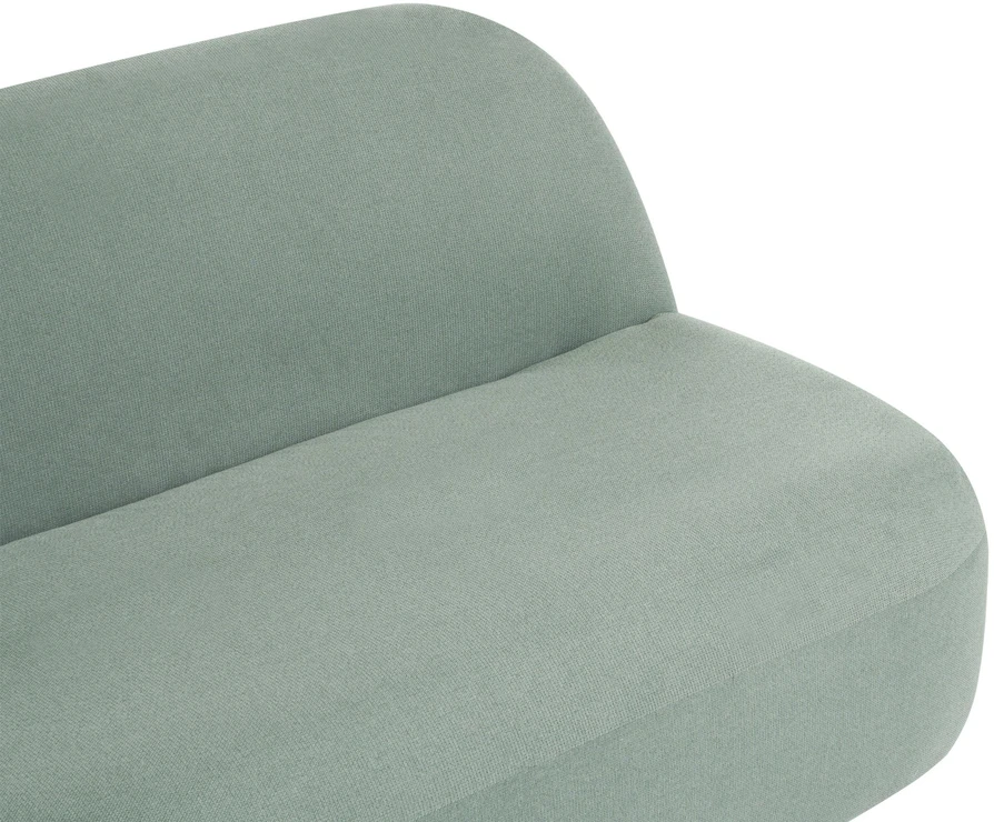 Beliani Dvivietė sofa LOVBERG šviesiai žalia