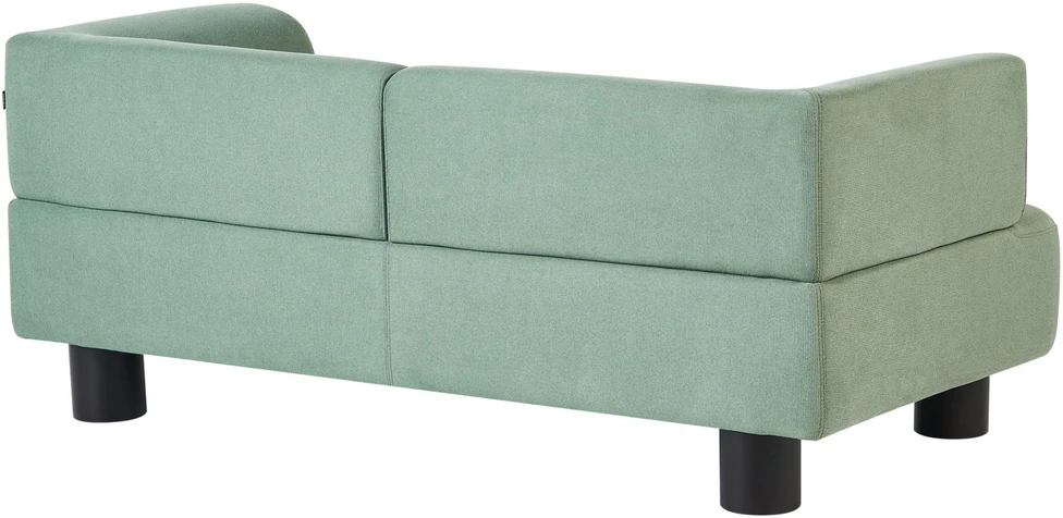 Beliani Dvivietė sofa MOVIK šviesiai žalia
