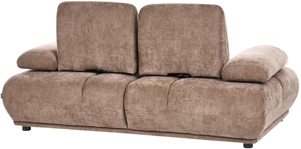 Beliani Dvivietė sofa NACKA, šenilinė, ruda