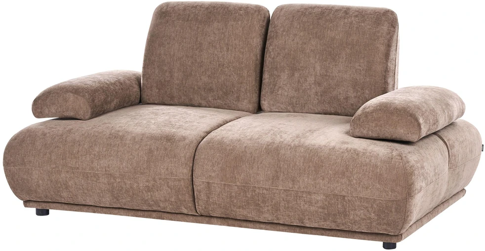 Beliani Dvivietė sofa NACKA, šenilinė, ruda