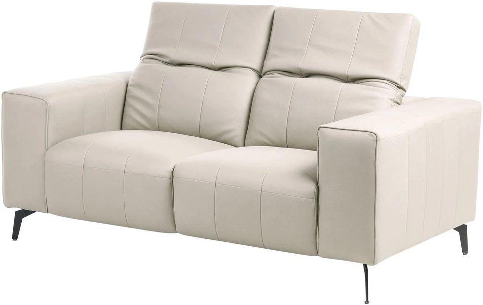 Beliani Dvivietė sofa OMMEL šviesiai smėlio spalvos