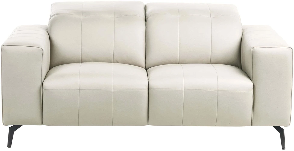 Beliani Dvivietė sofa OMMEL šviesiai smėlio spalvos