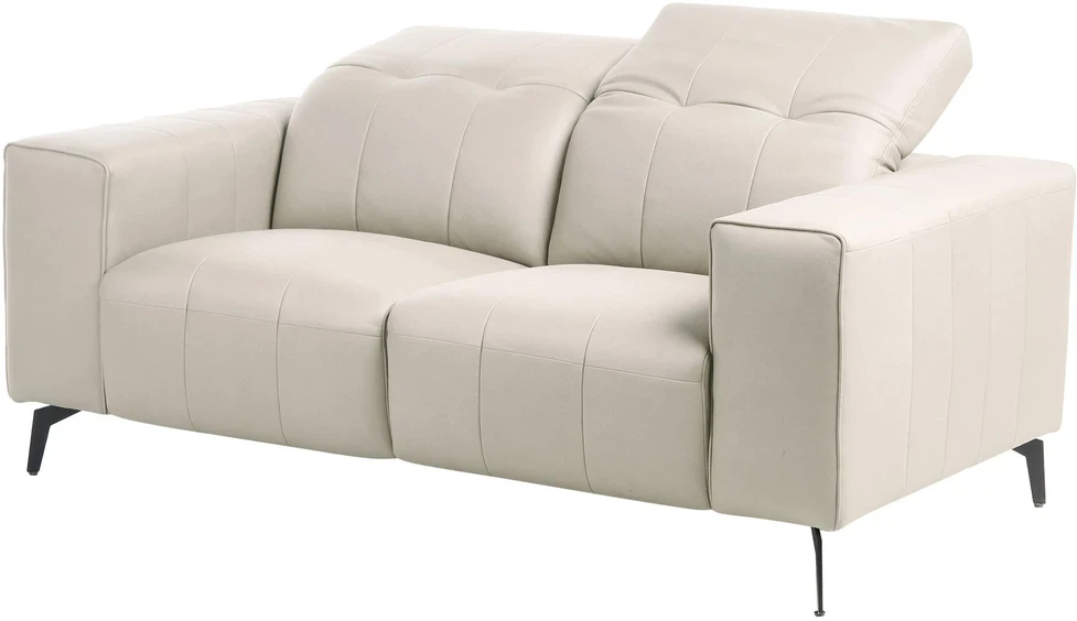 Beliani Dvivietė sofa OMMEL šviesiai smėlio spalvos